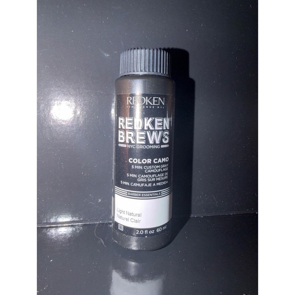Redken Brews Color Camo Light Natural 5 Min Custom Gray Camouflage Barber hair